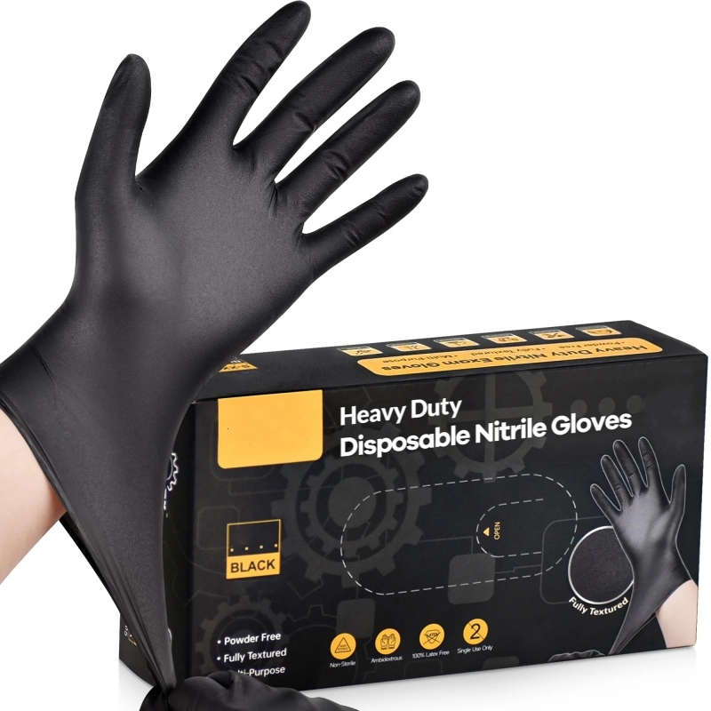 20PCS Black Disposable Nitrile - Nitrile Mechanic Glove recensie en prijs