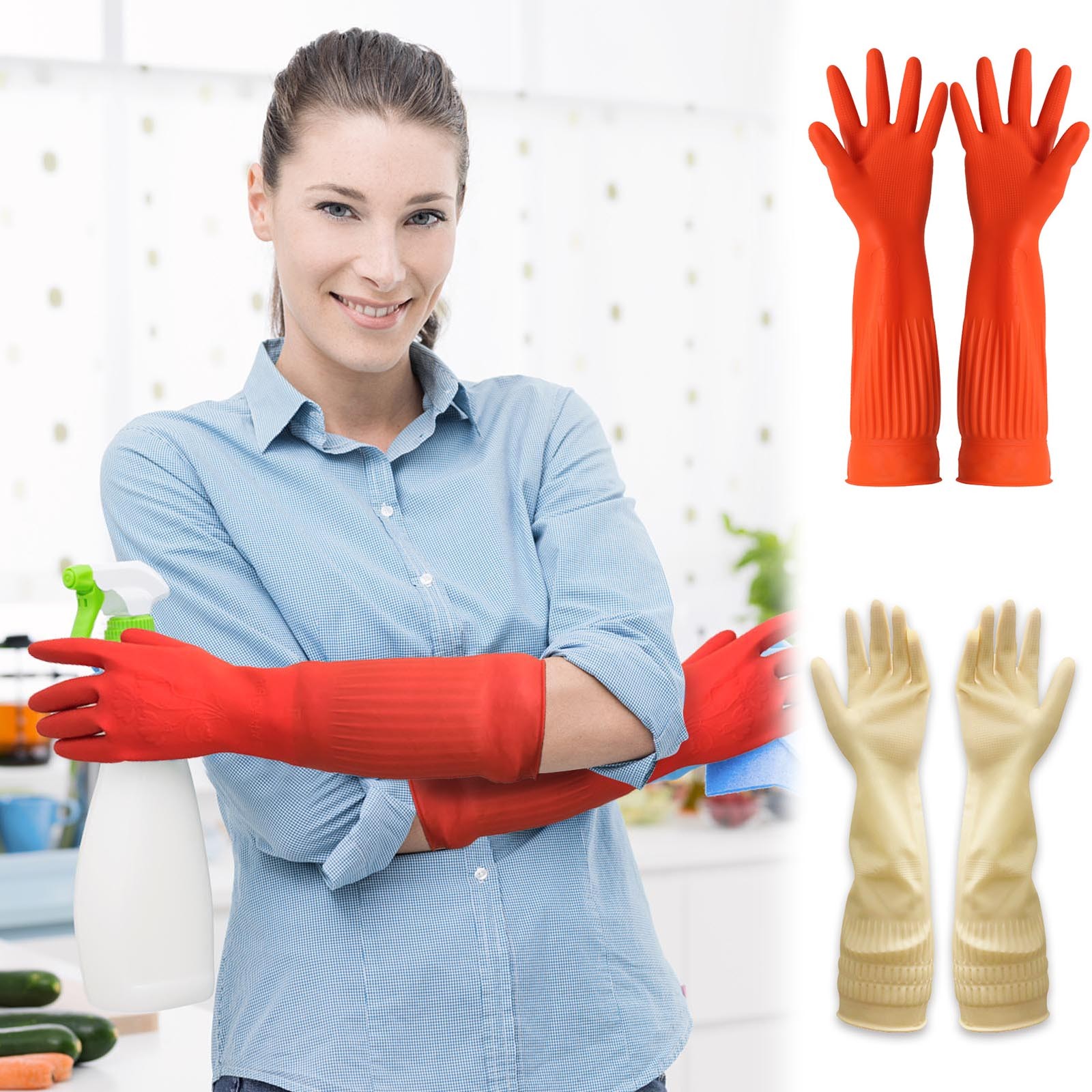 1pair Flexible Comfortable Rub - Dish Glove Rubber recensie en prijs