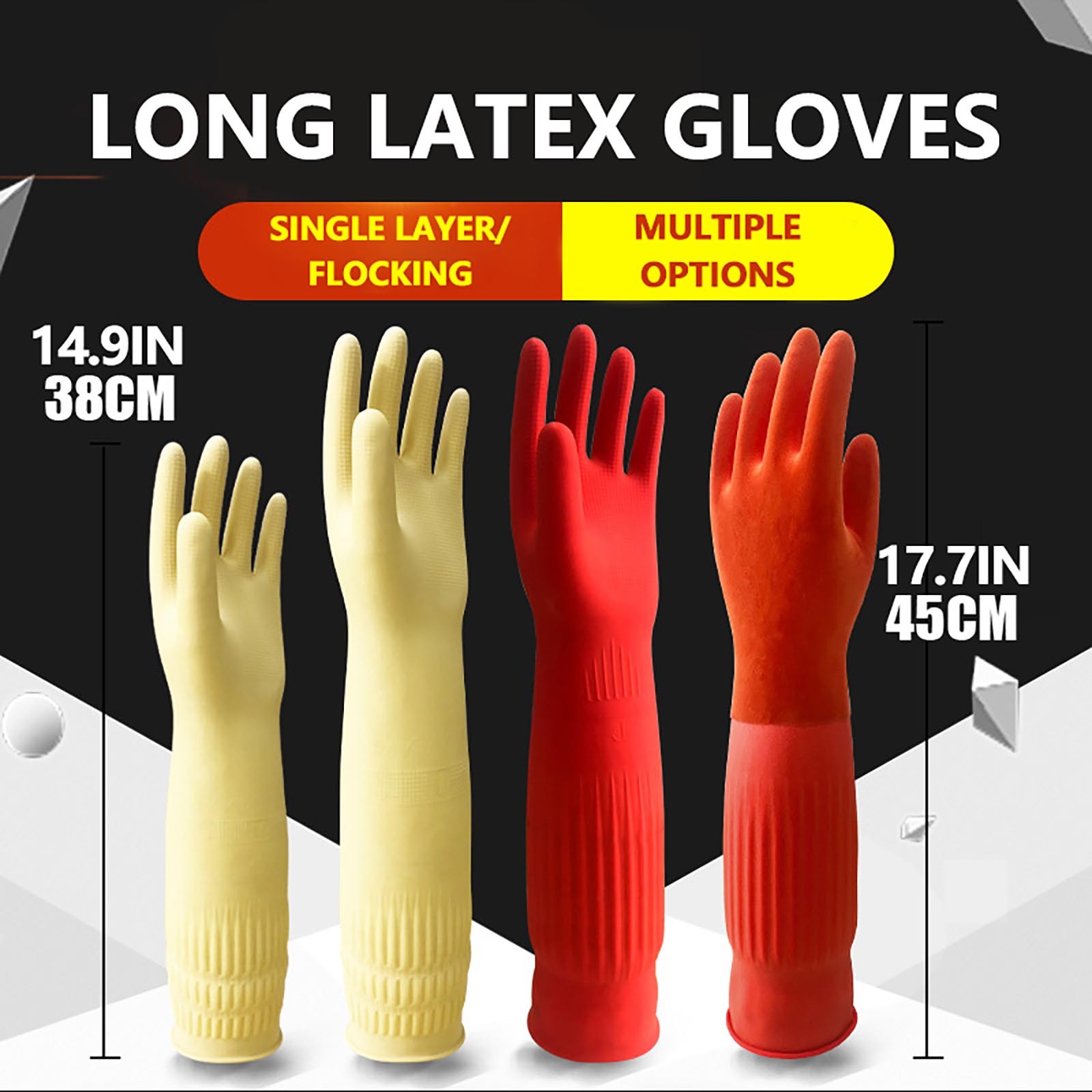 1pair Flexible Comfortable Rub - Dish Glove Rubber recensie en prijs
