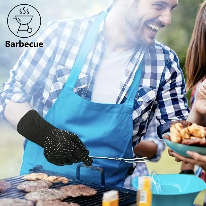 1PCS Piece BBQ Gloves High Tem - Oven Mitt Silicone recensie en prijs