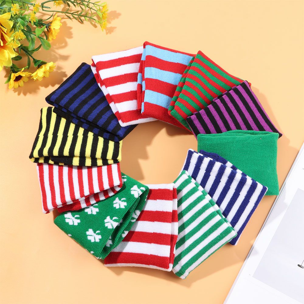 Striped Knitted Handschoenen L - Fingerless Glove Knit recensie en prijs
