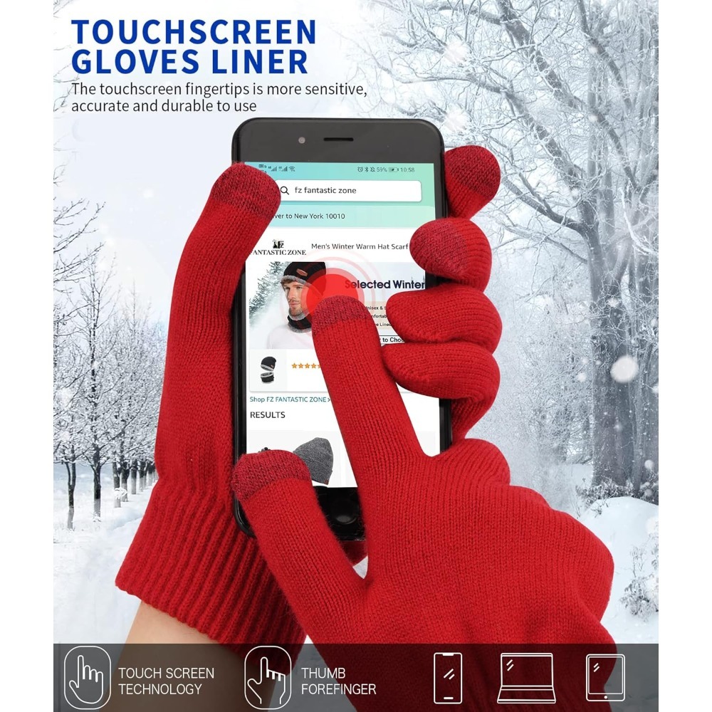 Women's Winter Touchscreen Woo - Wool Glove Lined recensie en prijs