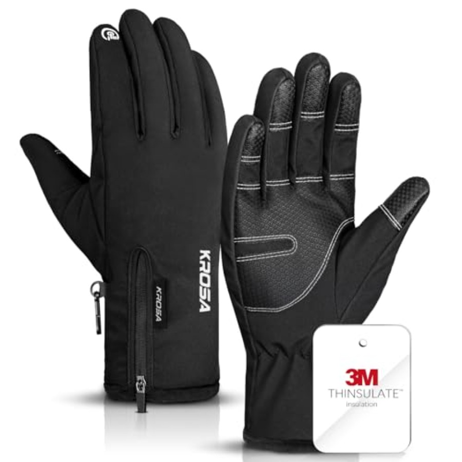 krosa Winter Gloves For Men Wo - Ski Glove Waterproof recensie en prijs