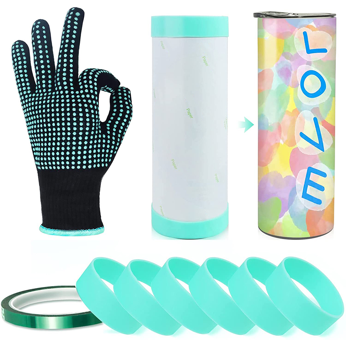 Silicone Bands Elastic Heat Re - Oven Mitt Silicone recensie en prijs