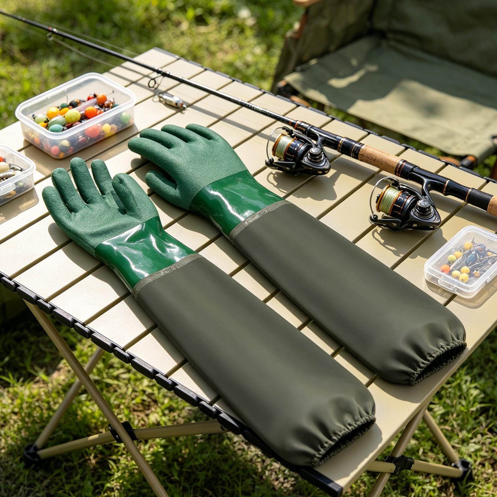 Waterproof Rubber Gloves Long  - Rubber Glove Cleaning recensie en prijs