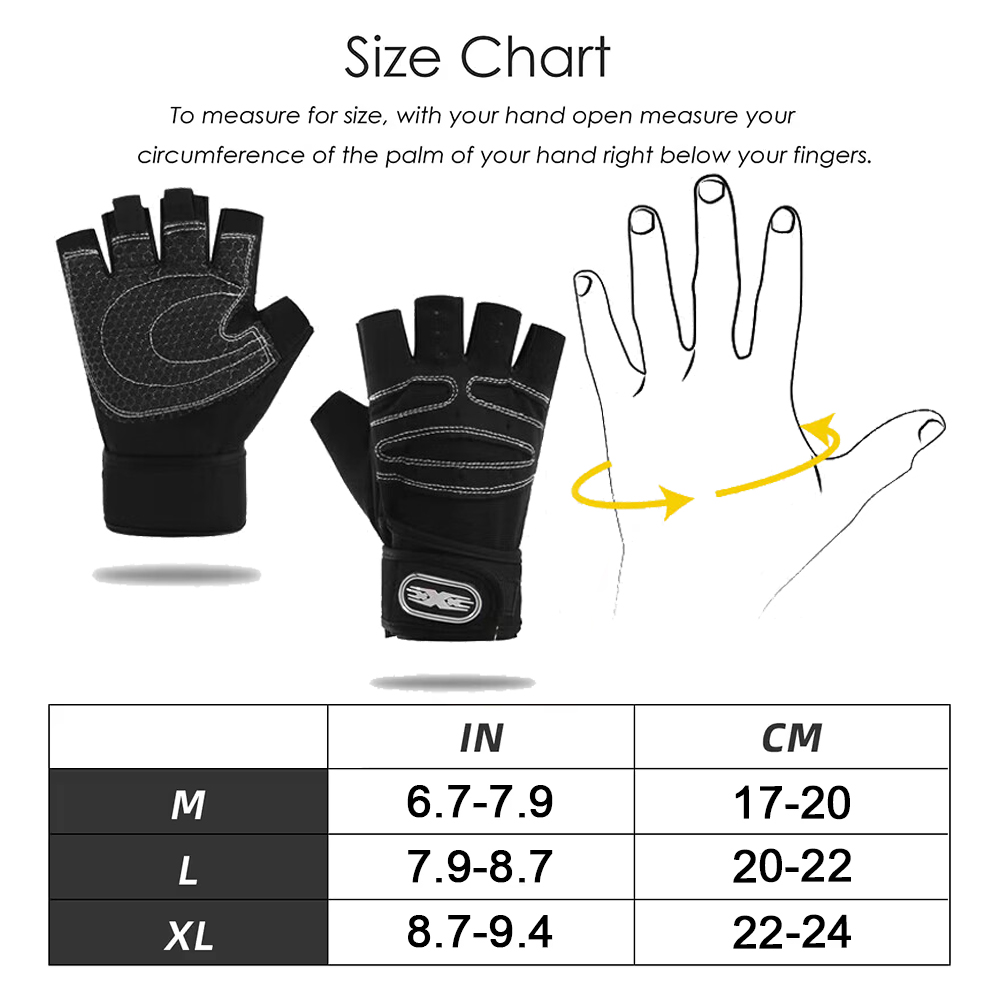 Gym Gloves Fitness Weight Lift - Workout Glove Gym recensie en prijs