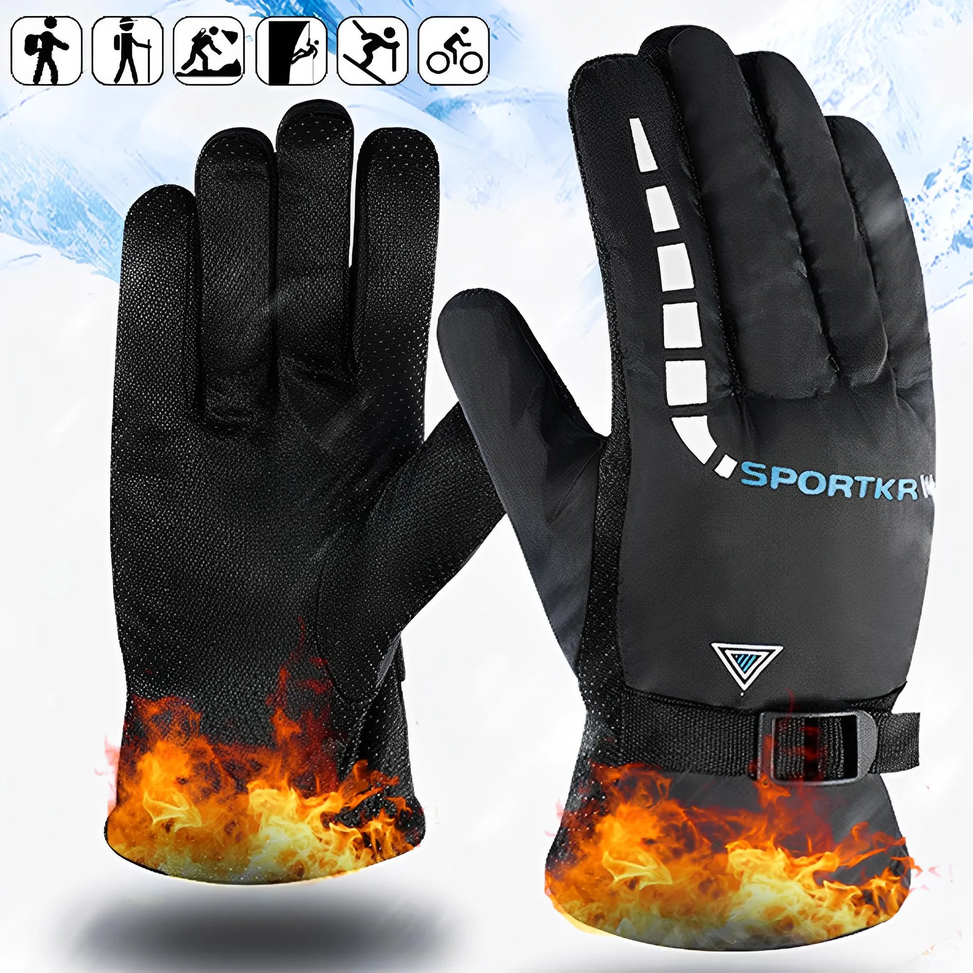 Motorcycle Cycling Gloves Warm - Gardening Glove Waterproof recensie en prijs