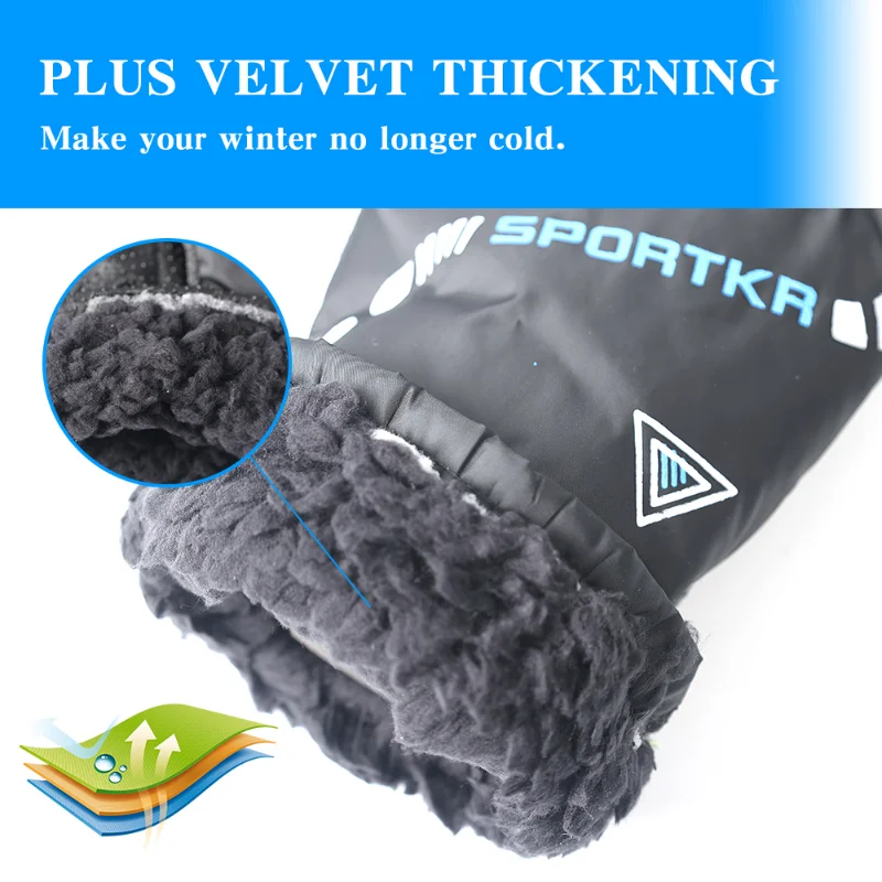 Motorcycle Cycling Gloves Warm - Gardening Glove Waterproof recensie en prijs