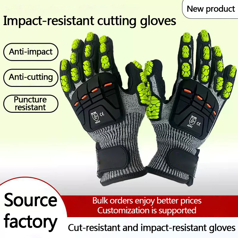 HPPE anti-cutting gloves, TPR  - Cut Resistant Glove recensie en prijs