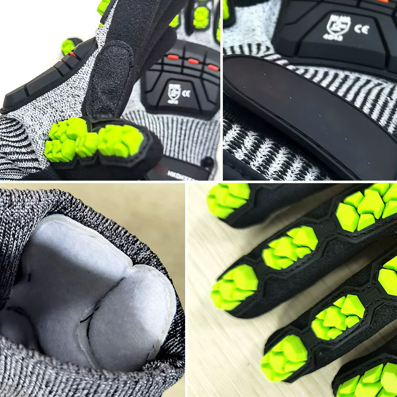 HPPE anti-cutting gloves, TPR  - Cut Resistant Glove recensie en prijs