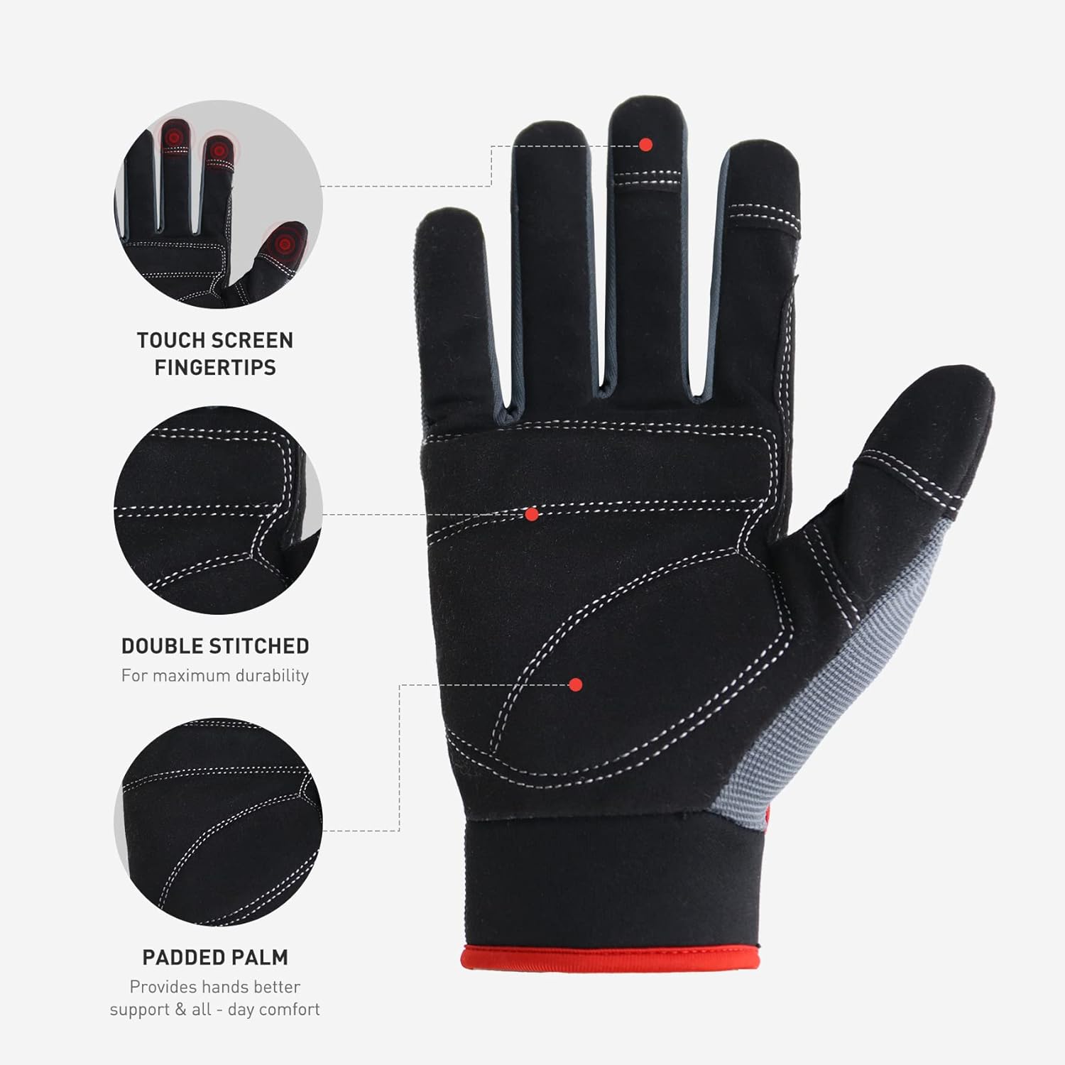 Anti-Vibration Gloves Work for - Work Glove Impact recensie en prijs