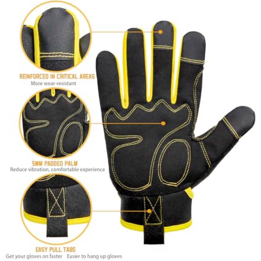 DLY Heavy Duty Work Gloves, Im - Work Glove Impact recensie en prijs