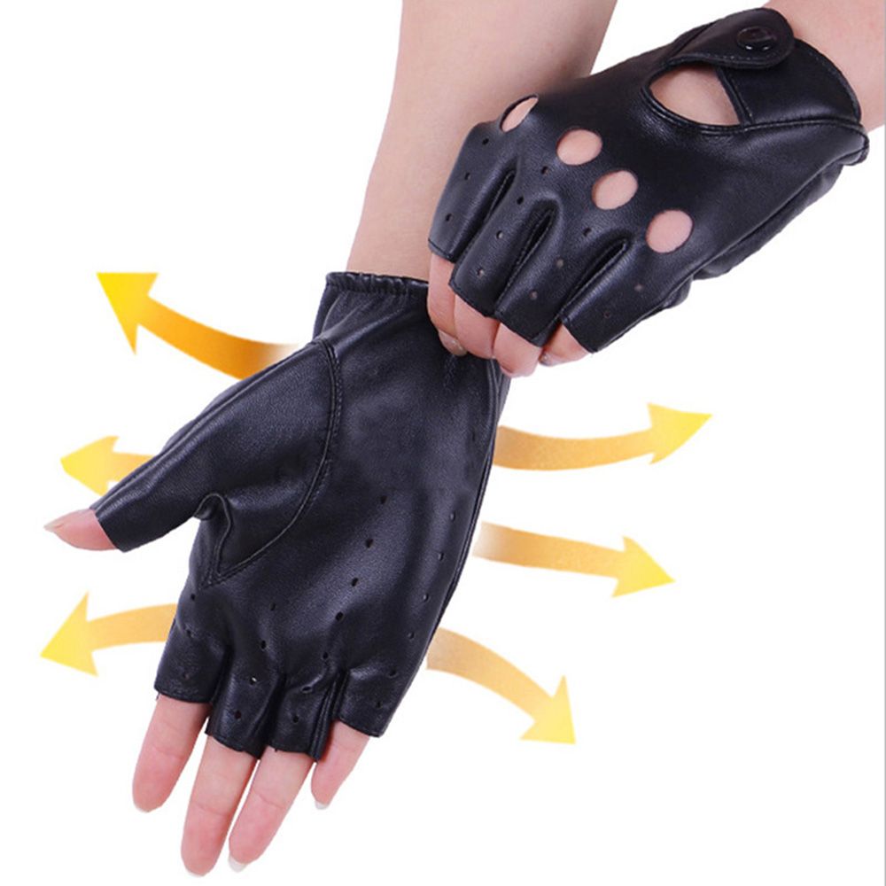 Fashion Fingerless Gloves Hot  - Leather Driving Glove recensie en prijs