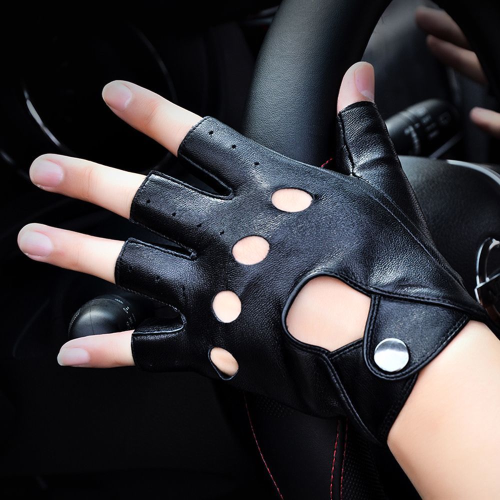 Fashion Fingerless Gloves Hot  - Leather Driving Glove recensie en prijs