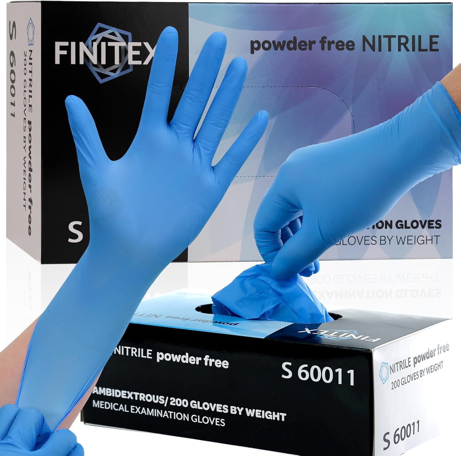 Blue Nitrile Exam Gloves - 200 - Exam Glove Nitrile recensie en prijs