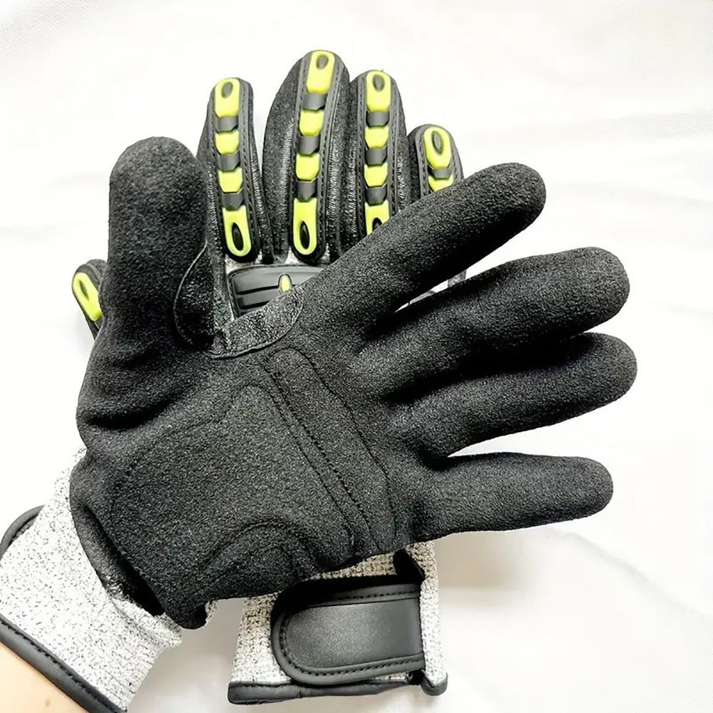 1Pair Anti-vibration Protectio - Nitrile Mechanic Glove recensie en prijs