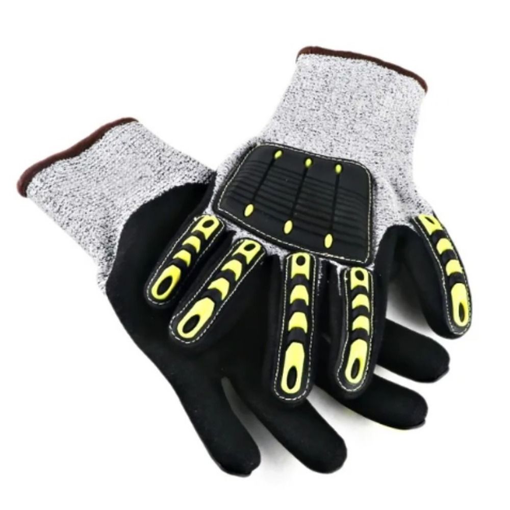 1Pair Anti-vibration Protectio - Nitrile Mechanic Glove recensie en prijs