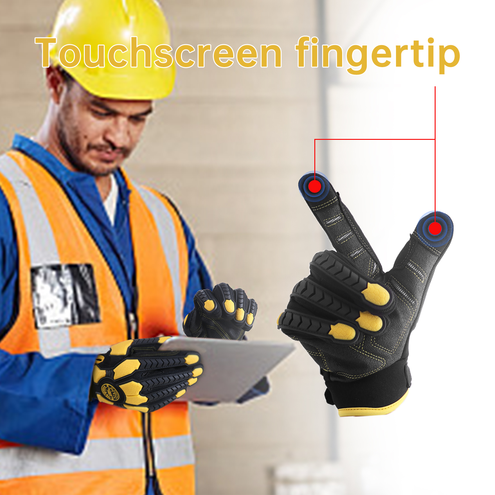 HANDLANDY Heavy Duty Work Glov - Work Glove Impact recensie en prijs