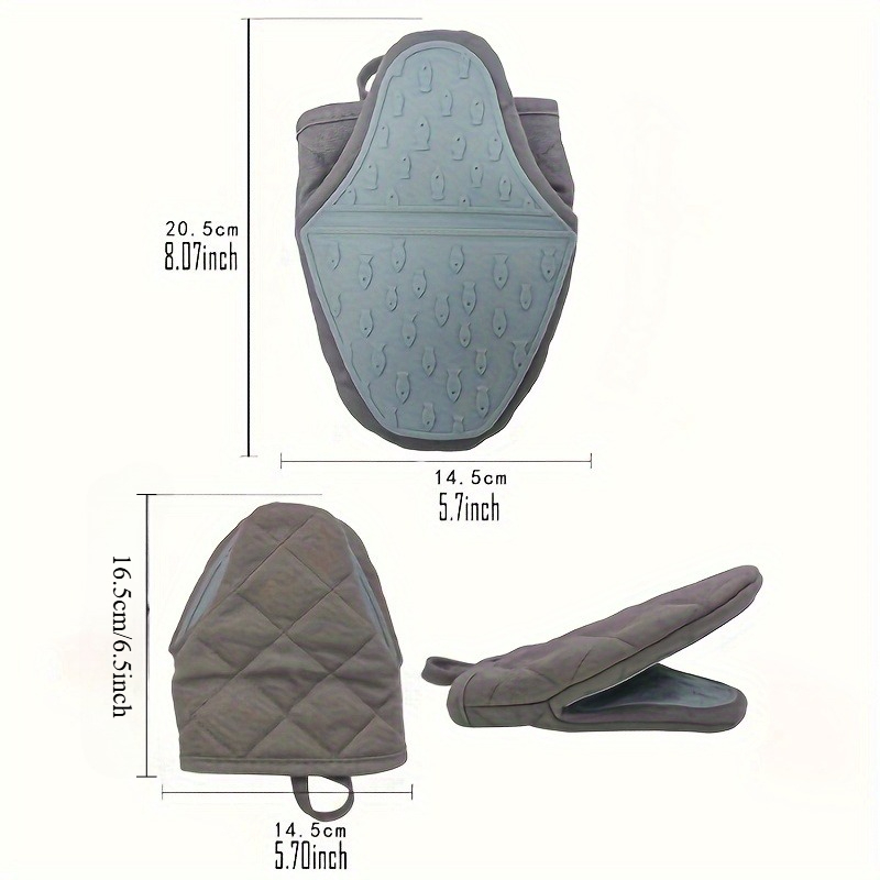 2pcs Silicone Pads | Ergonomic - Oven Mitt Silicone recensie en prijs