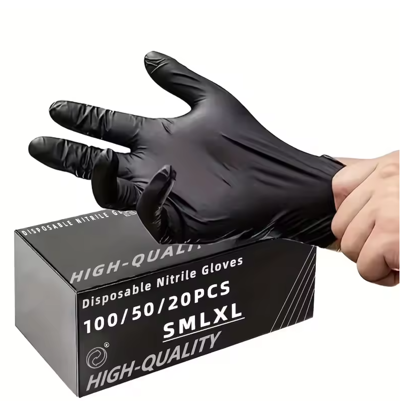 100/50/20PCS Black Nitrile Glo - Nitrile Mechanic Glove recensie en prijs