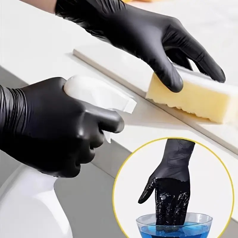 100/50/20PCS Black Nitrile Glo - Nitrile Mechanic Glove recensie en prijs