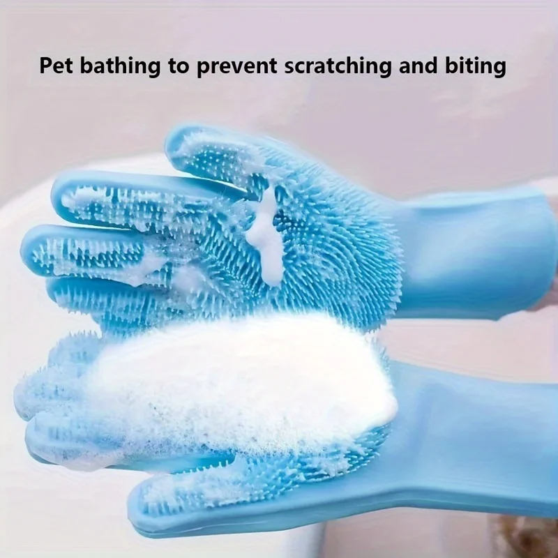 Pet Grooming Cleaning Gloves D - Rubber Glove Cleaning recensie en prijs
