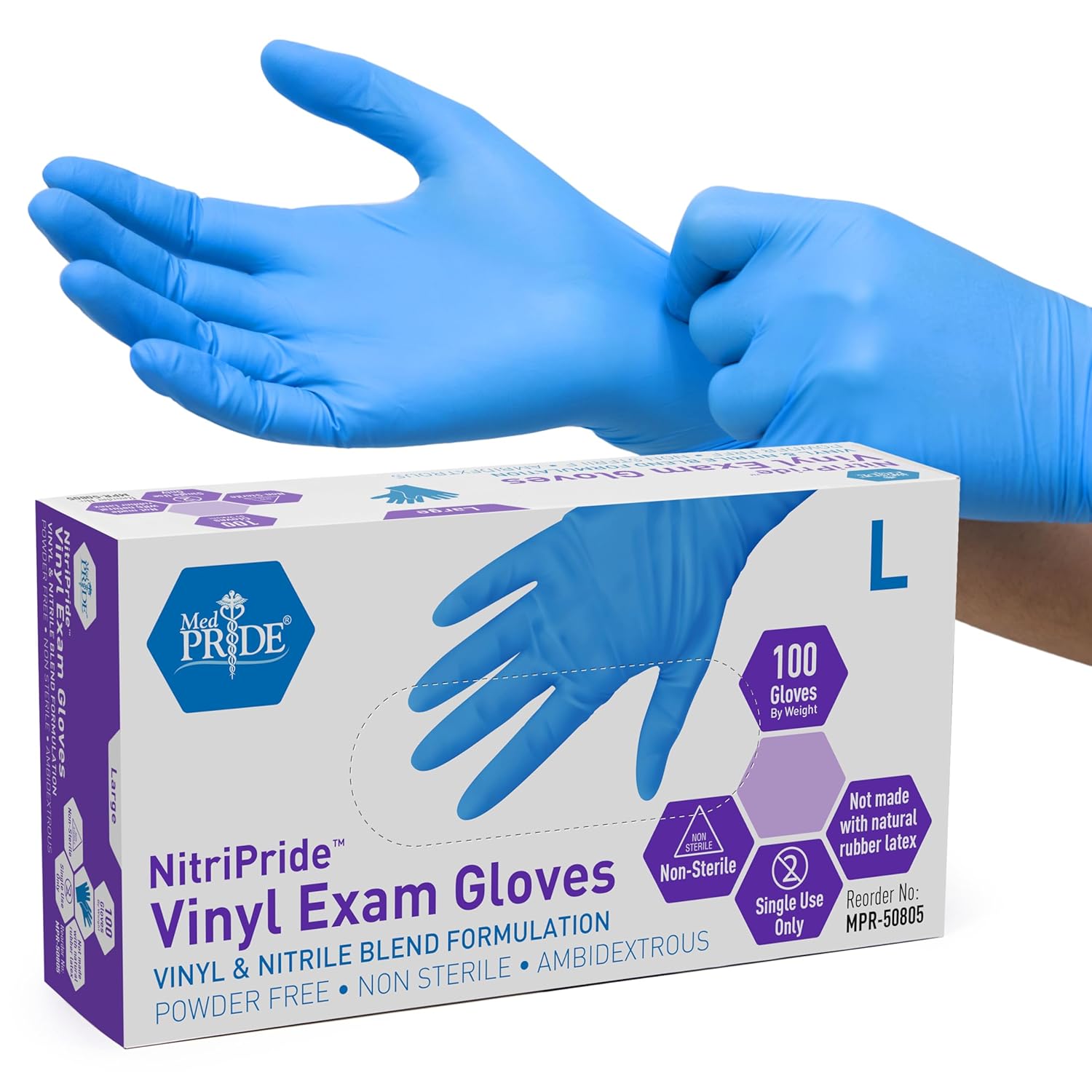 Nitrile/Vinyl Blend Exam Glove - Exam Glove Nitrile recensie en prijs
