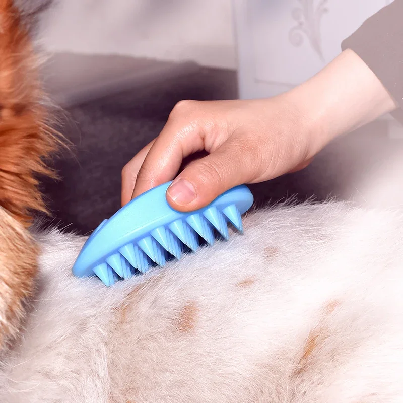 Pet Bath Brush Rubber Comb Hai - Rubber Glove Cleaning recensie en prijs