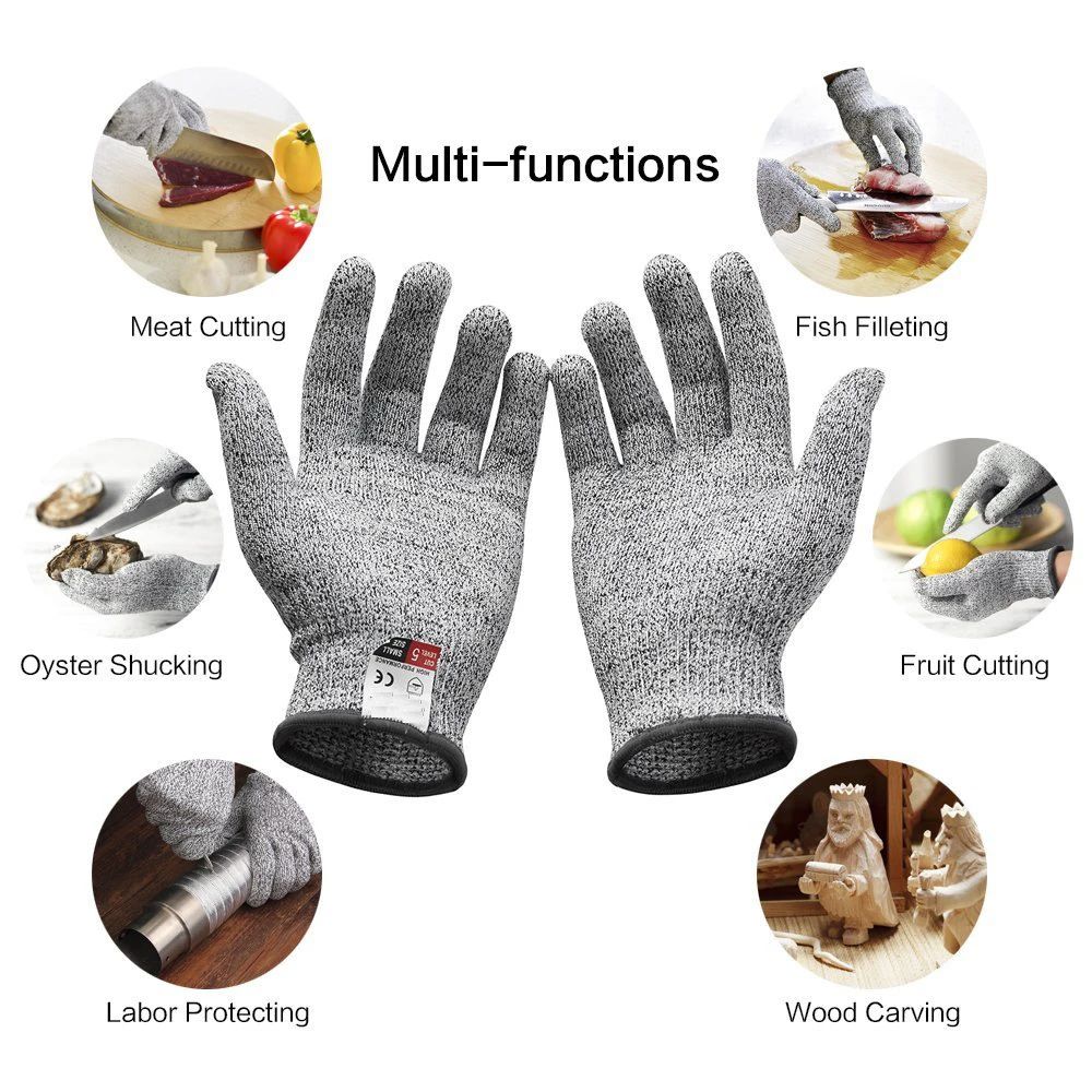 Level 5 HPPE Anti-Cut Gloves K - Cut Resistant Glove recensie en prijs