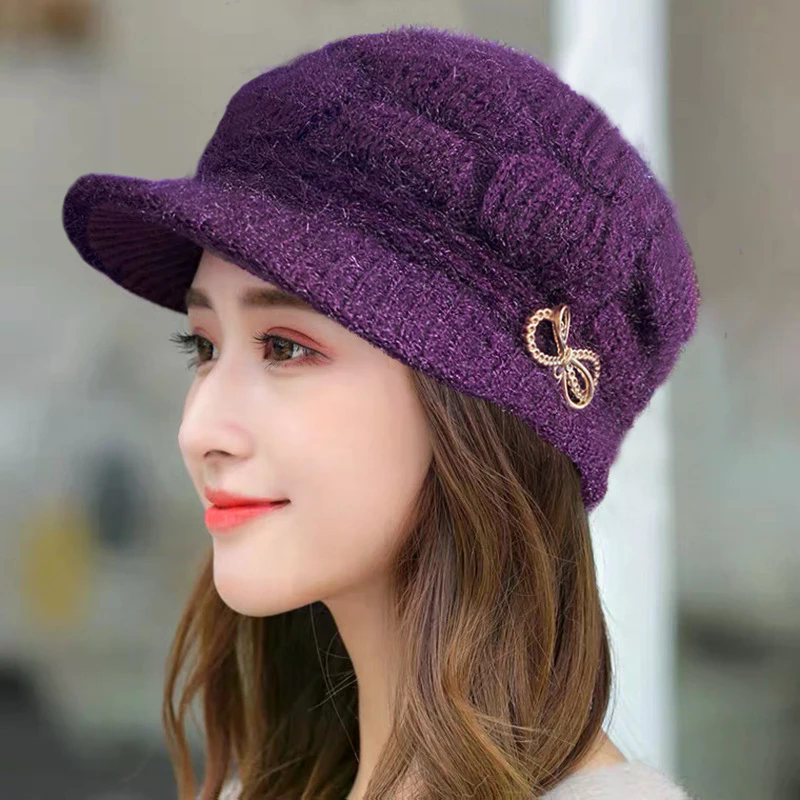Winter Warm Hat Knitted Hat Ca - Wool Glove Lined recensie en prijs