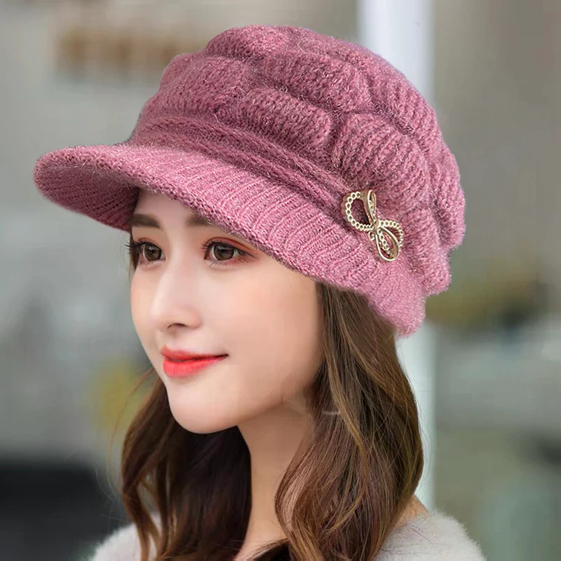 Winter Warm Hat Knitted Hat Ca - Wool Glove Lined recensie en prijs