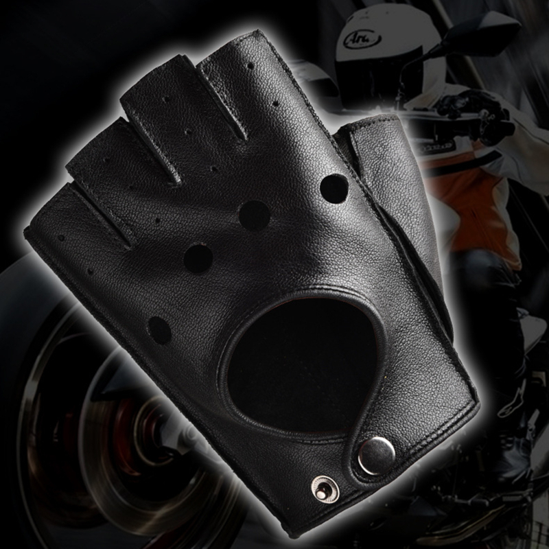 Leather Gloves Men's Half Fing - Leather Driving Glove recensie en prijs