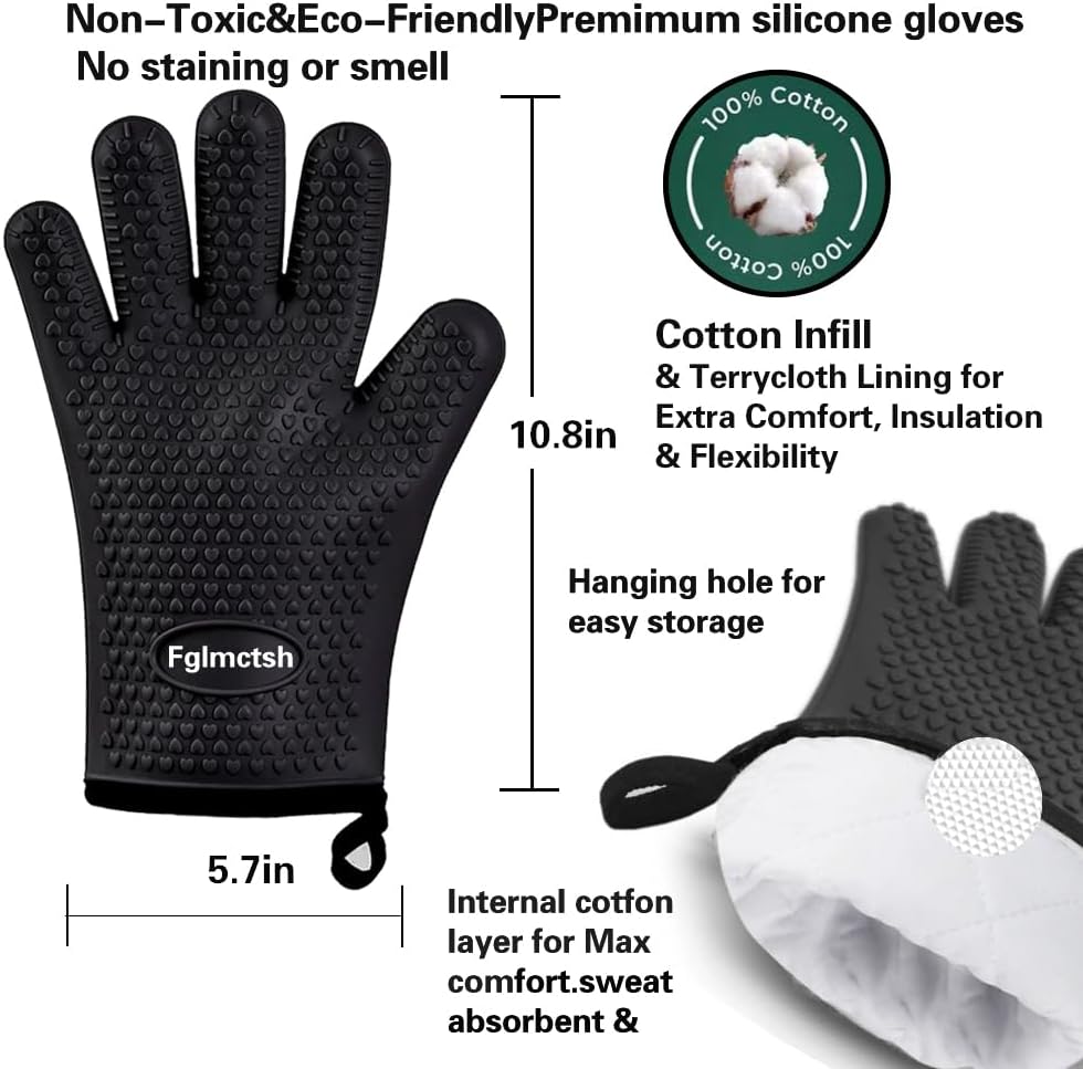 Silicone Oven Mitts, Heat Resi - Oven Mitt Silicone recensie en prijs