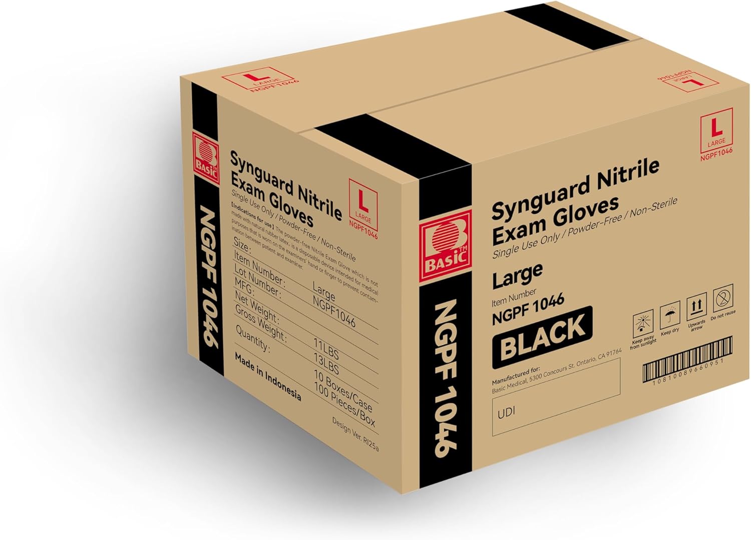 Large Black Nitrile Exam Glove - Exam Glove Nitrile recensie en prijs