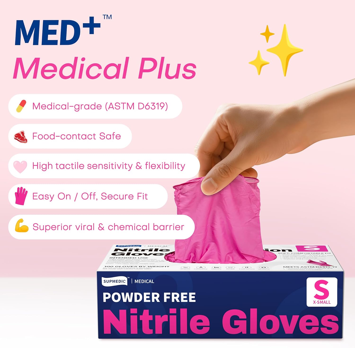 4 Mil Nitrile Exam Gloves, Pow - Exam Glove Nitrile recensie en prijs