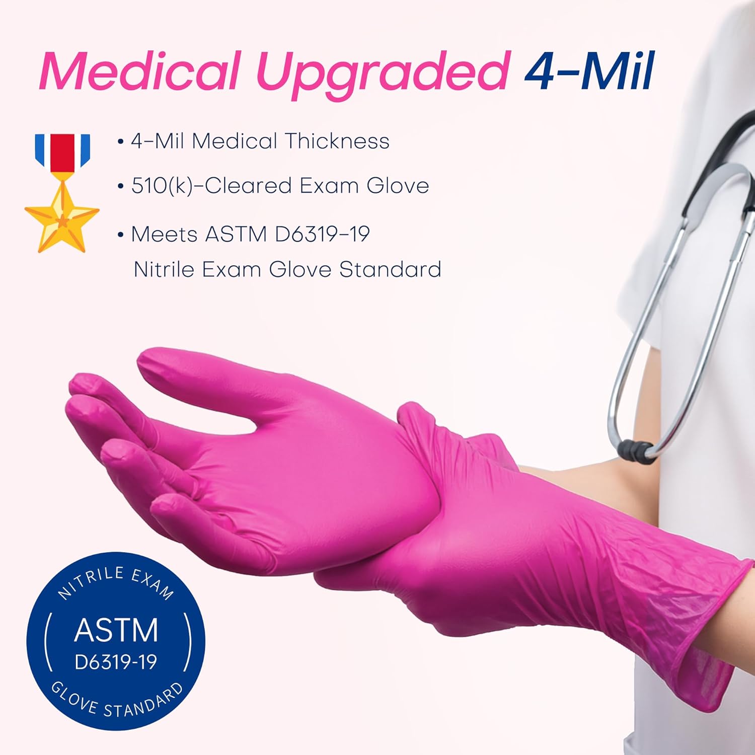 4 Mil Nitrile Exam Gloves, Pow - Exam Glove Nitrile recensie en prijs