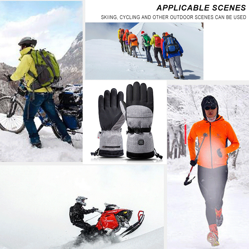 Electric Heated Gloves Men Wom - Ski Glove Waterproof recensie en prijs
