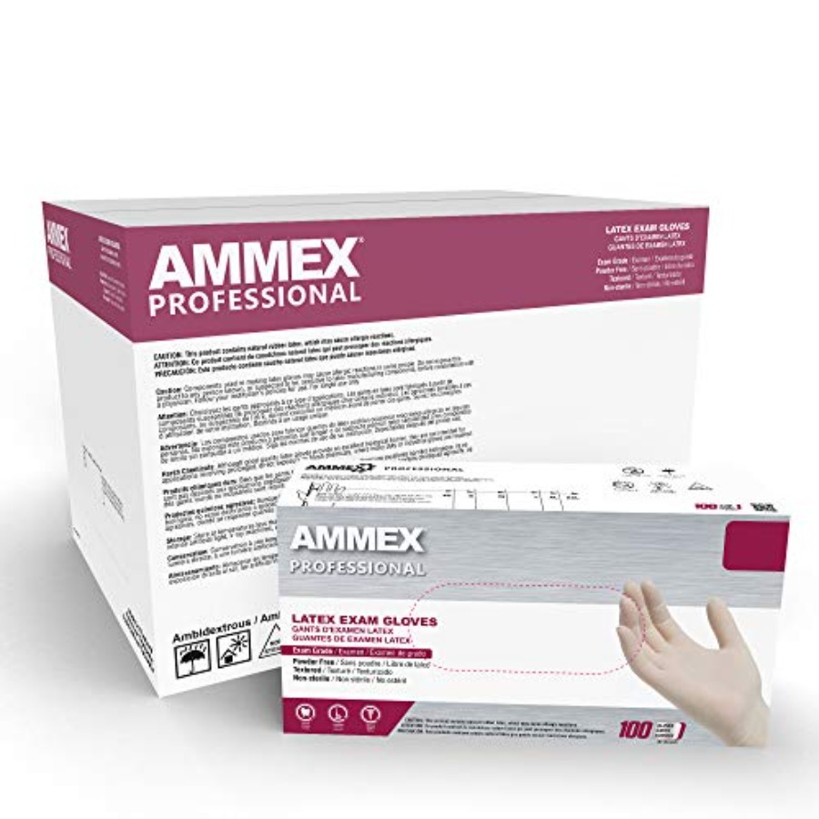 AMMEX White Latex Disposable E - Latex Disposable Glove recensie en prijs