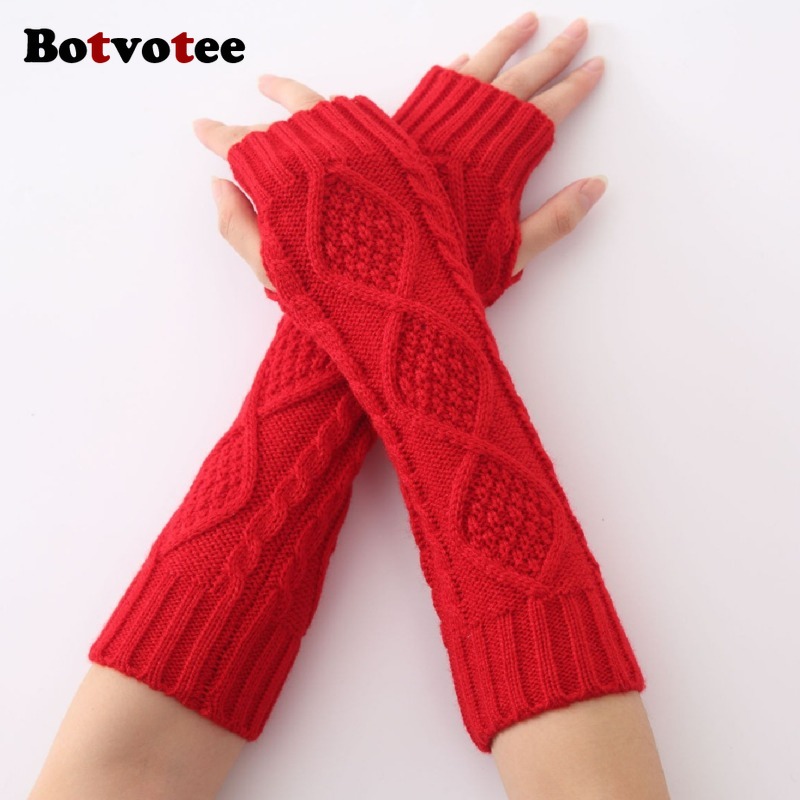 Botvotee Sleeves for Women Arm - Fingerless Glove Knit recensie en prijs