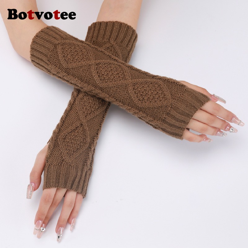 Botvotee Sleeves for Women Arm - Fingerless Glove Knit recensie en prijs