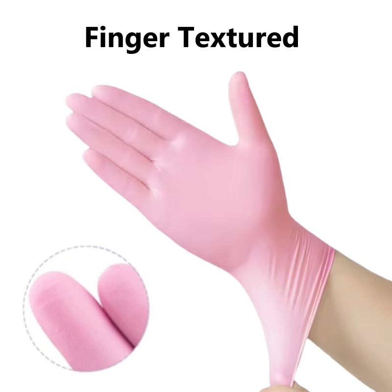 20/50/100PCS Pink Nitrile Disp - Latex Disposable Glove recensie en prijs