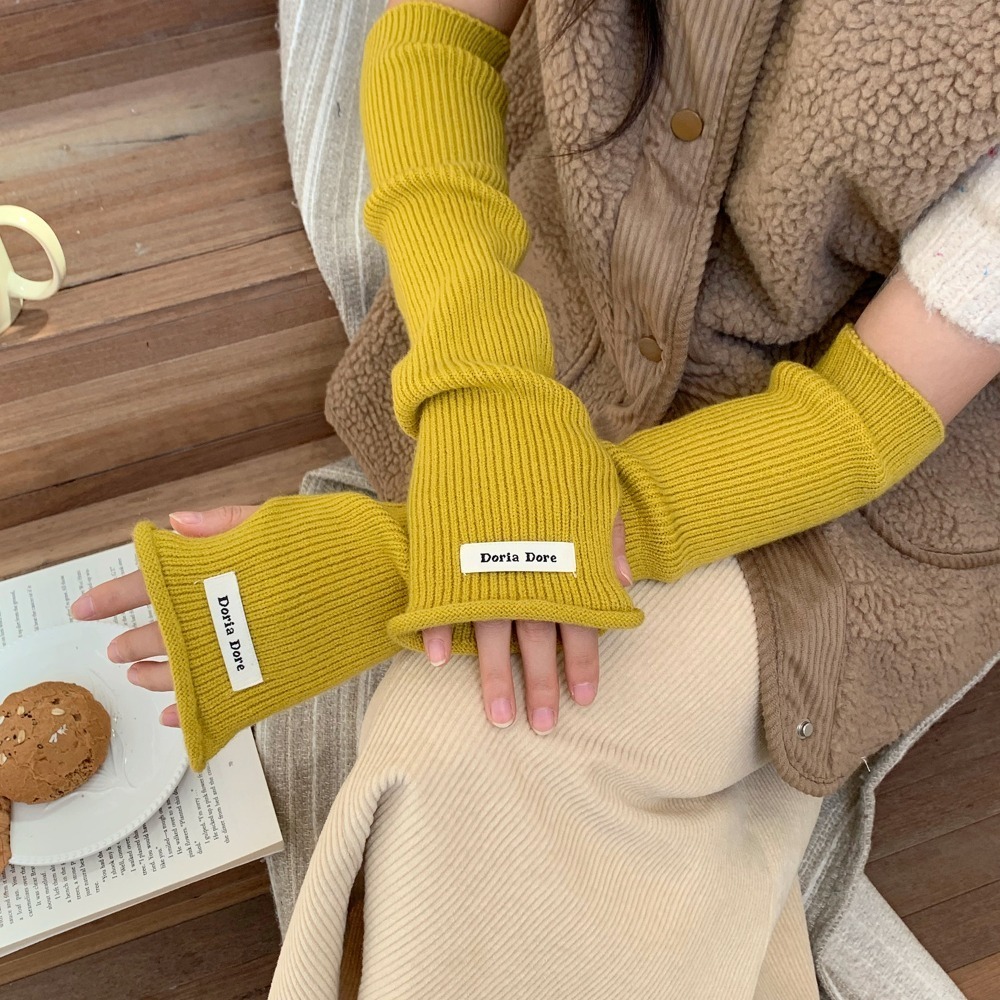 Korean Style Knitted Warm Slee - Fingerless Glove Knit recensie en prijs