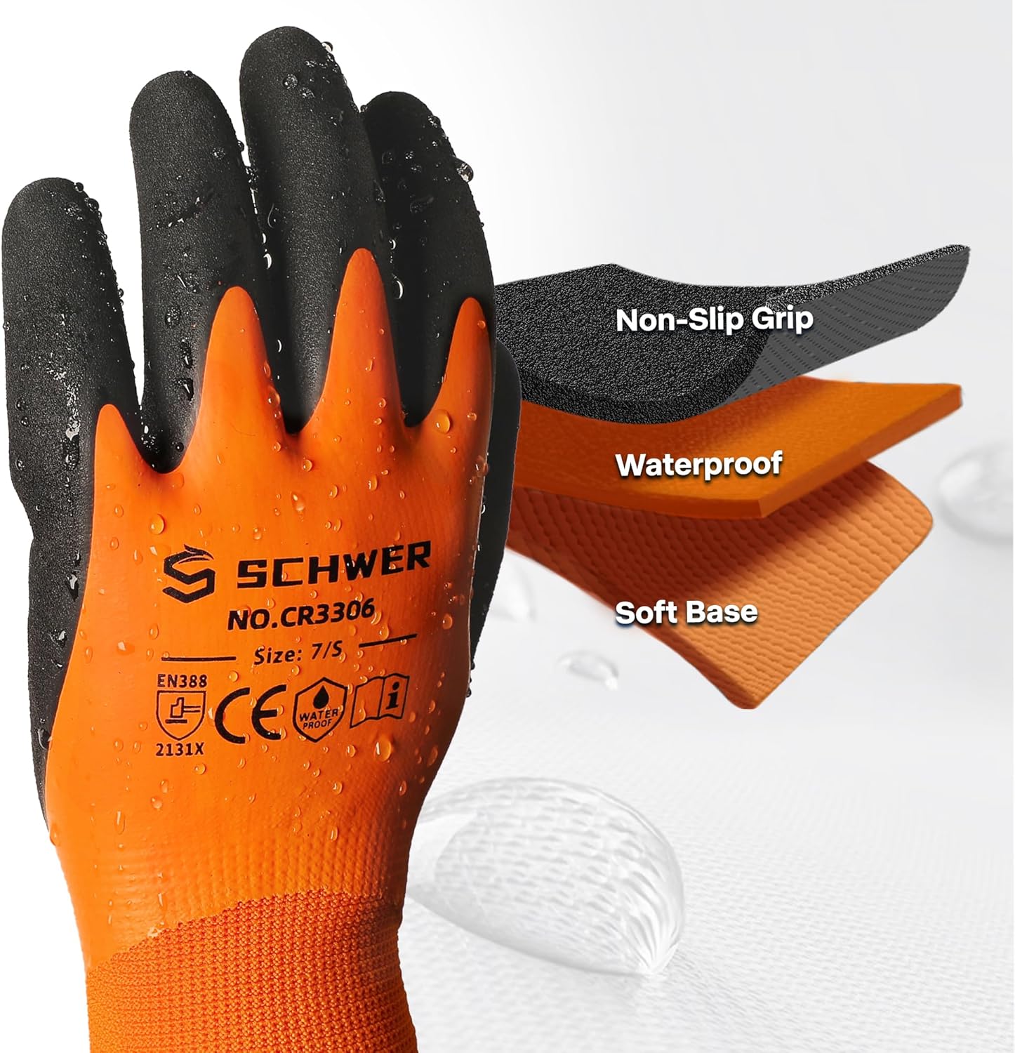 2 Pairs Waterproof Work Gloves - Gardening Glove Waterproof recensie en prijs