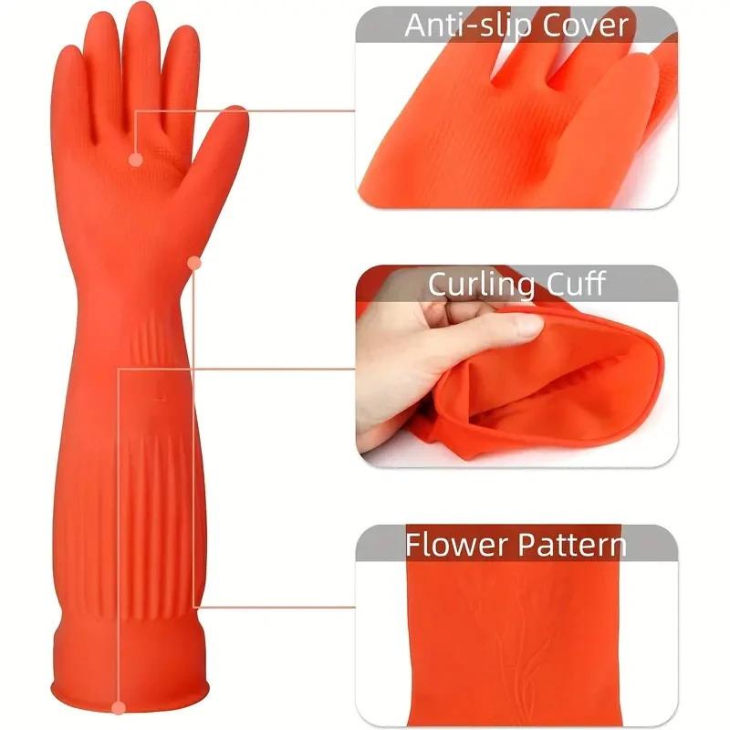 Long Reusable Rubber Dishwashi - Dish Glove Rubber recensie en prijs
