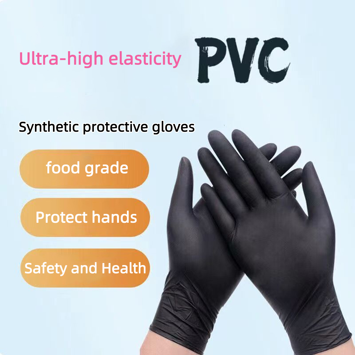 Heavy-Duty Black Disposable Ni - Nitrile Mechanic Glove recensie en prijs