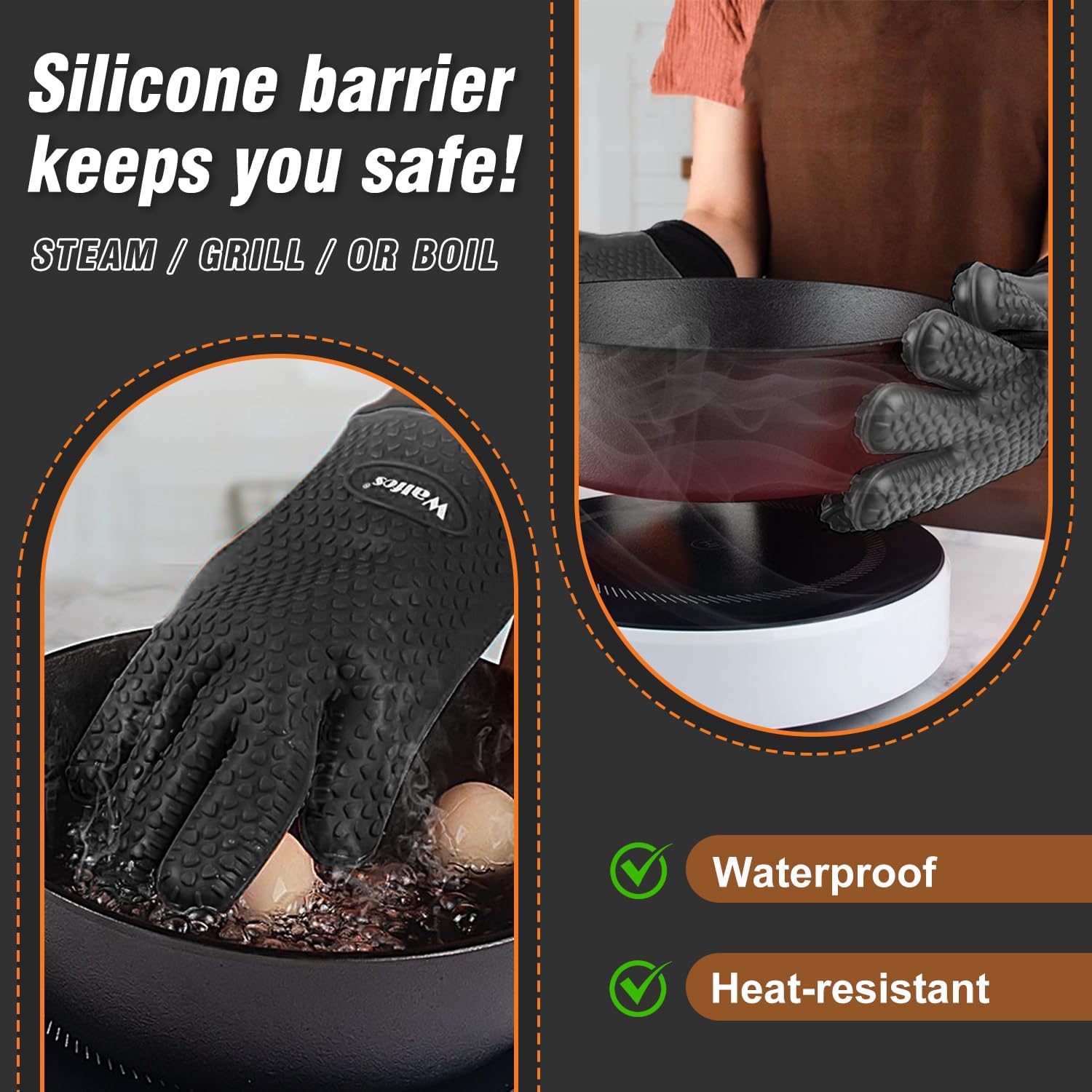 Heat Resistant Silicone BBQ Gl - Heat Resistant Glove recensie en prijs