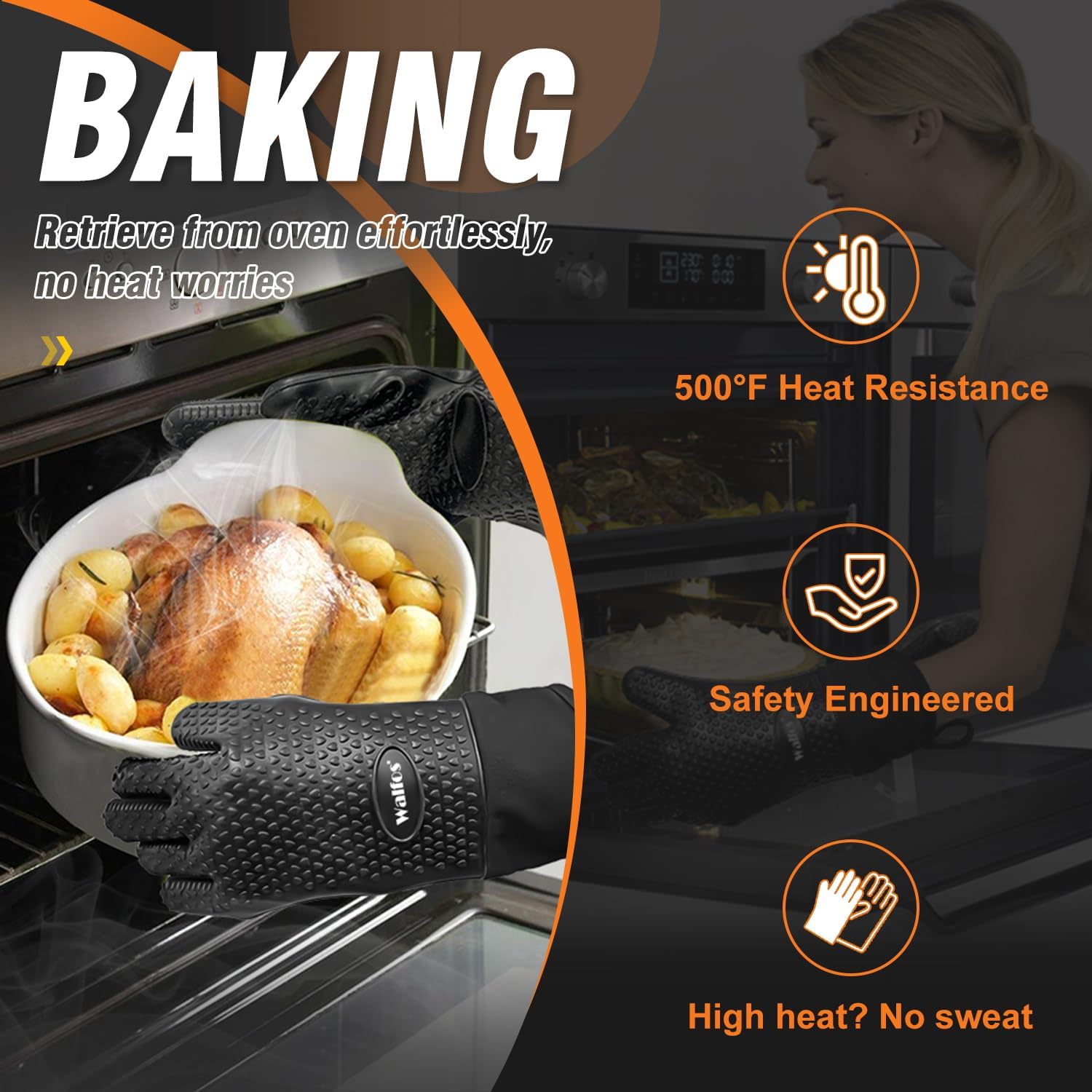 Heat Resistant Silicone BBQ Gl - Heat Resistant Glove recensie en prijs
