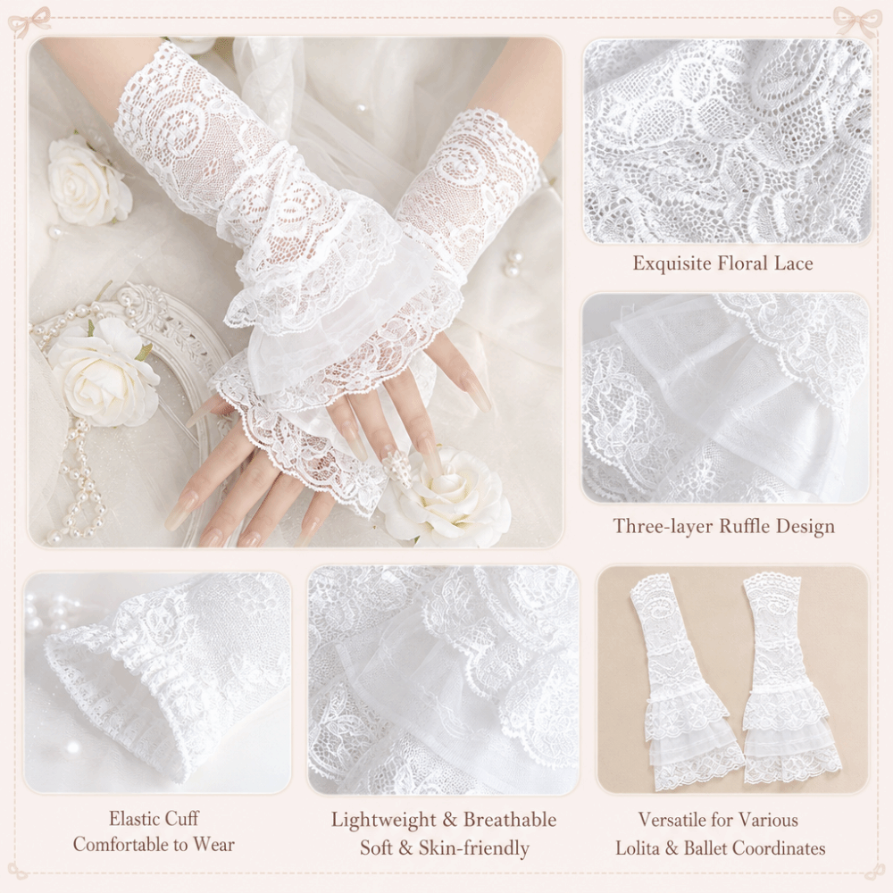 Ruched Pleated Detachable Cuff - Fingerless Glove Knit recensie en prijs