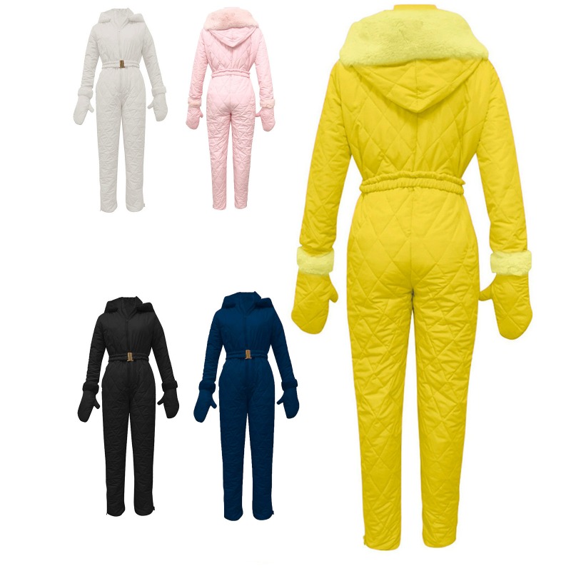 Couple's Solid Color Ski Suit, - Ski Glove Waterproof recensie en prijs