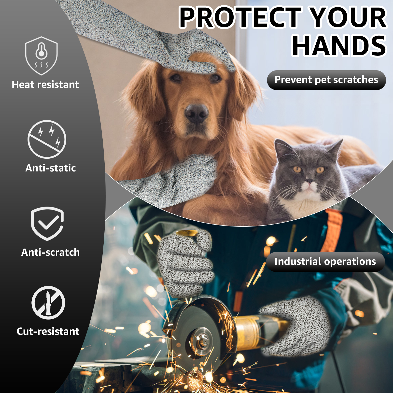 Breathable HPPE Cut Resistant  - Cut Resistant Glove recensie en prijs